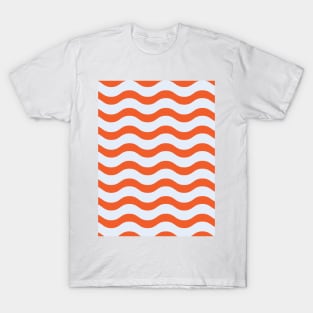 Tangerine Waves T-Shirt